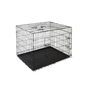 Pet Accessories Pet Cage 2205–(67*46*48cm) Black Big & Secure Cage for Small & Medium Pets