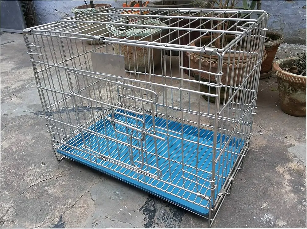 91fVXxy25WL._AC_UF10001000_QL80_ Pet Cage XL Steel Small– Cage for Pets