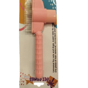 Pet Accessories Pet comb with Button